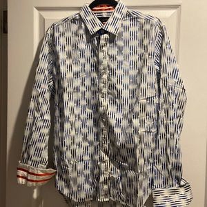Robert Graham Size Medium x collection button down